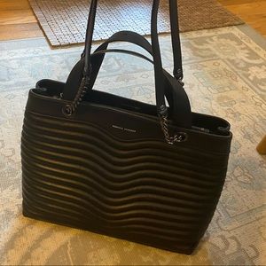 Rebecca Minkoff Black Leather Tote